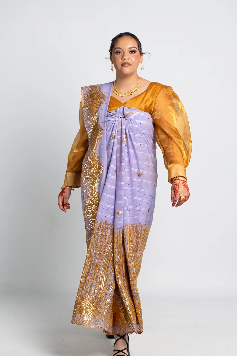 Salouva Sequin lilas
