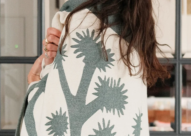 Plaid en coton - Kipli x Coline