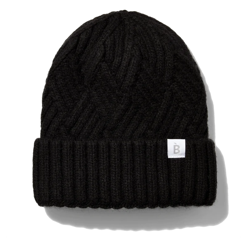 Bonnet en cachemire doublé de soie