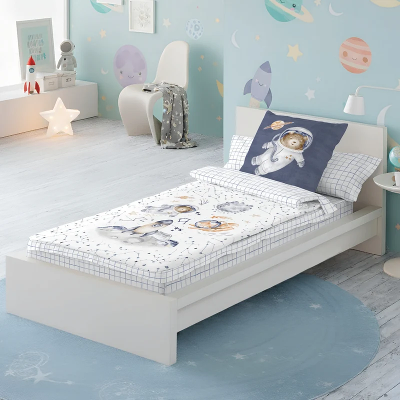 SACO NÓRDICO INFANTIL INTERESTELLAR 100% ALGODÓN
