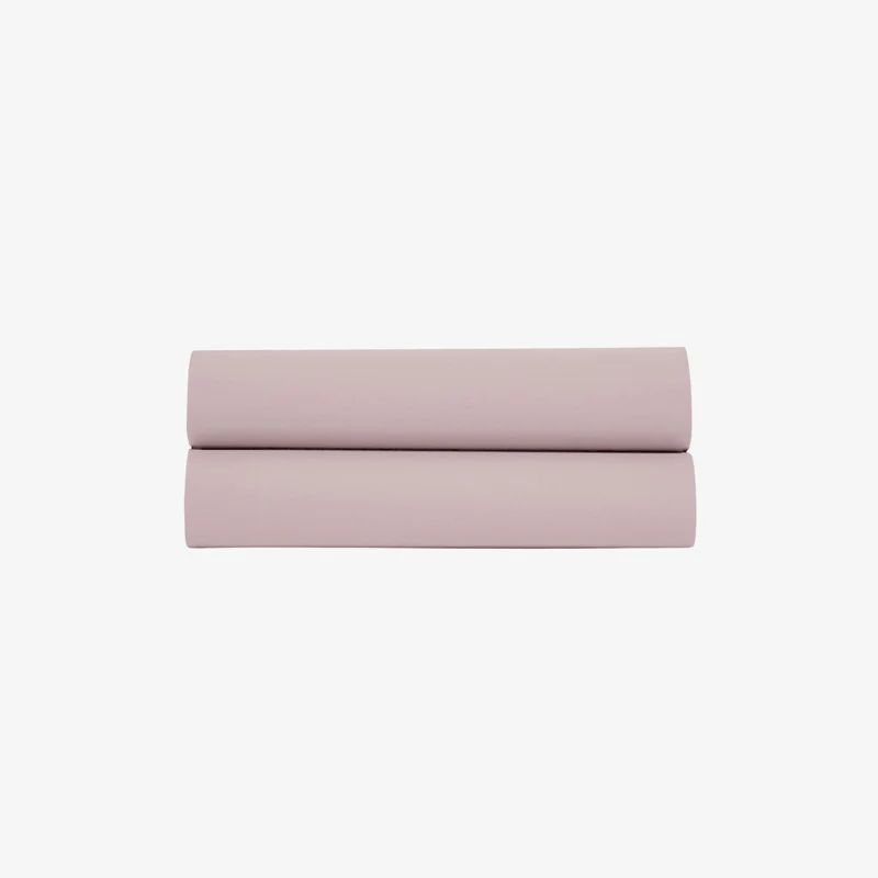 Drap Plat Percale de Coton 80 fils violet ice