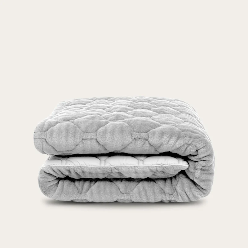 Wasbaar All Season Dekbed | Teddy Plush | Grey