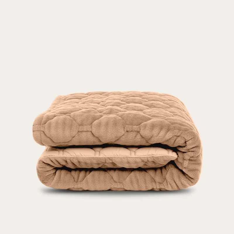 Wasbaar All Season Dekbed | Teddy Plush | Taupe