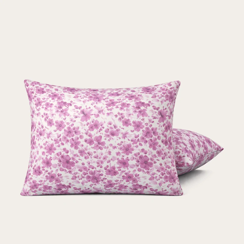 HappyBed Kussensloop | Spring Blossom | Set van 2 | Microvezel