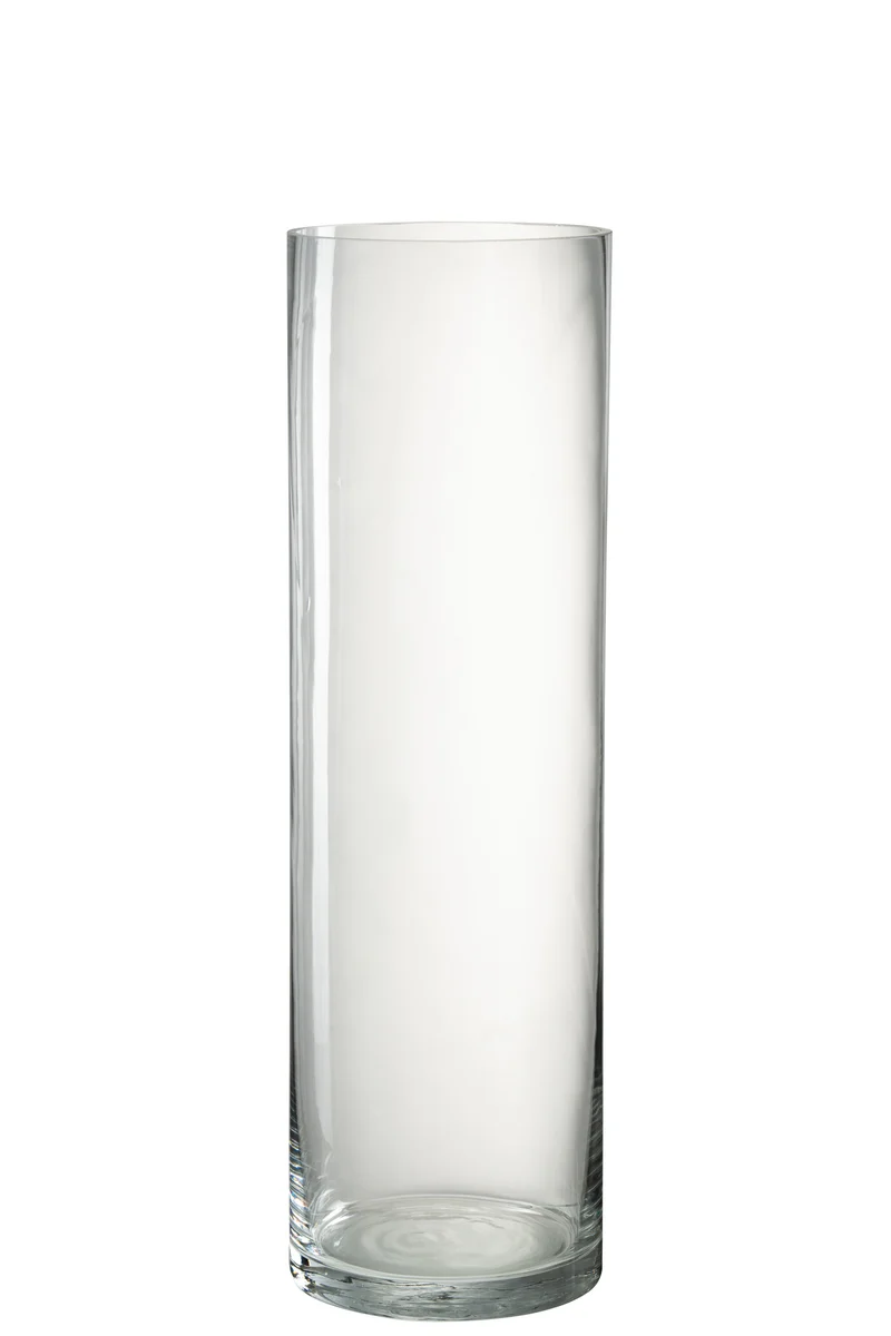 VASE transparent circulaire H50 cm