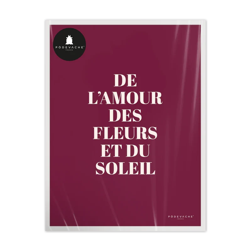 AFFICHE 30x40CM - AMOUR
