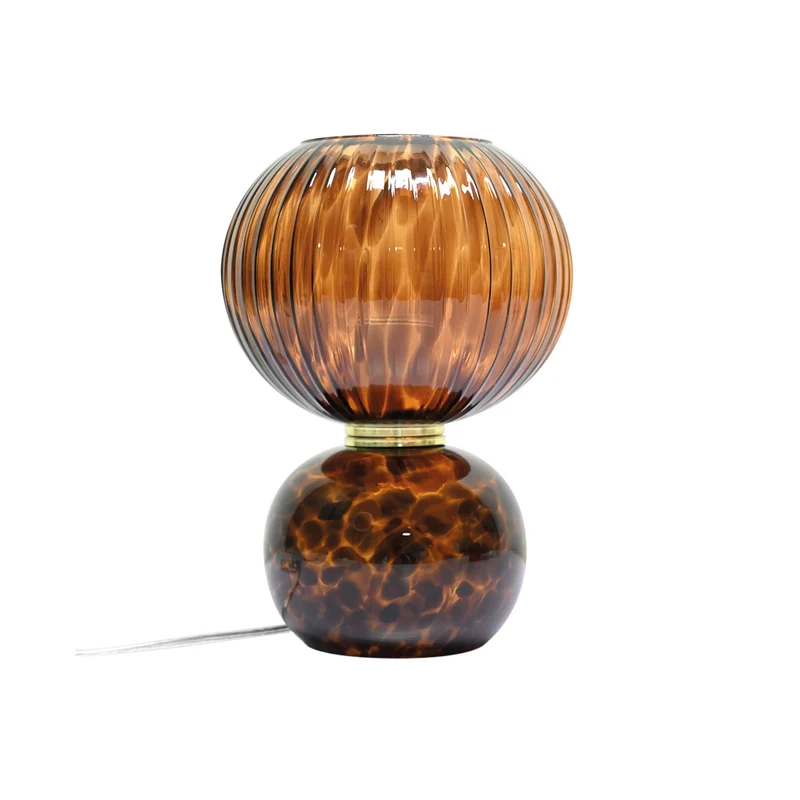 ADONIS lampe léopard H28cm