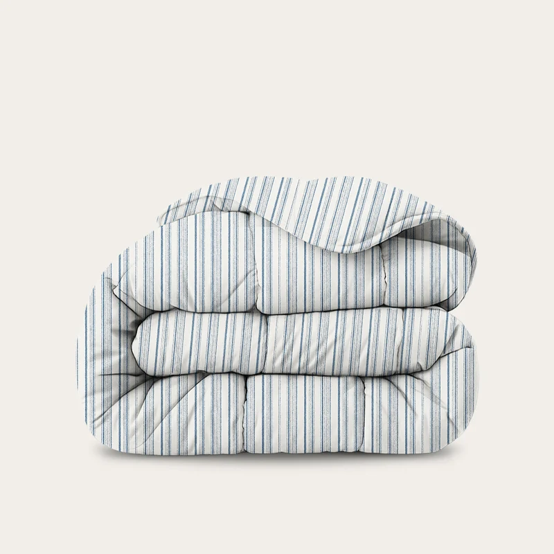 HappyBed Dekbed | Blue Stripes | Voor het hele jaar